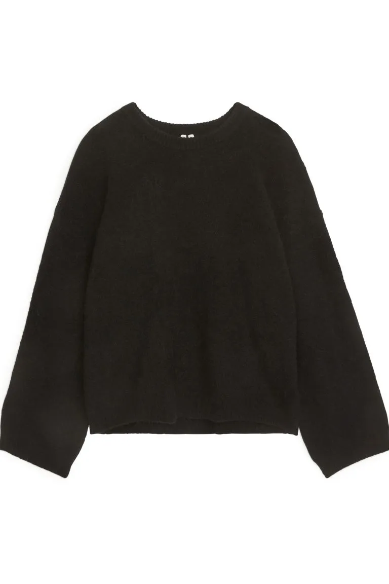 Alpaca wool blend sweater ARKET