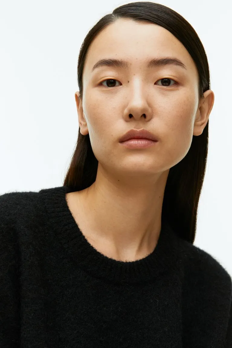 Alpaca wool blend sweater ARKET