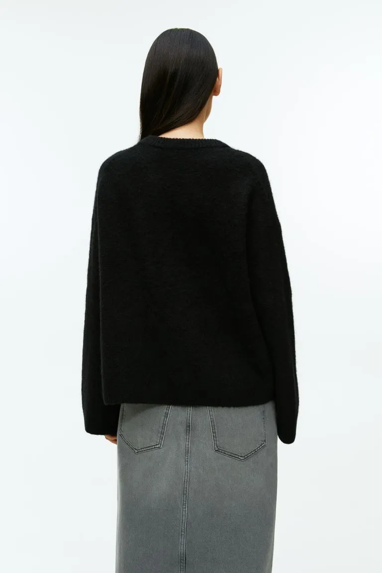 Alpaca wool blend sweater ARKET