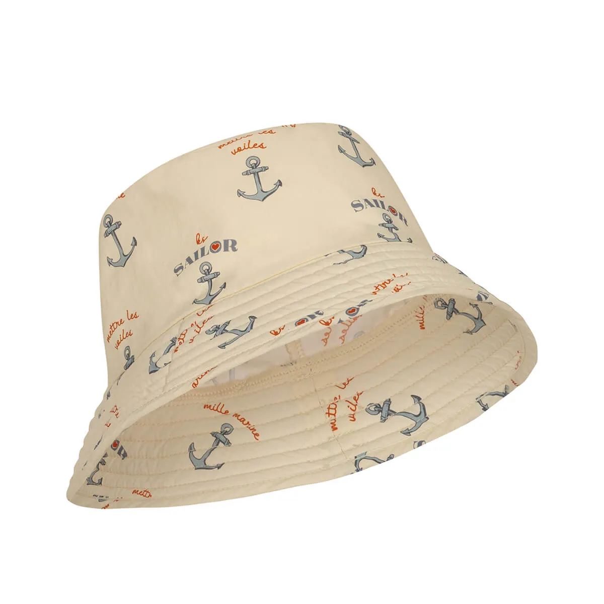 Asnou Bucket Hat in Ancre by Konges Sløjd - Last One In Stock - 12-18 Months