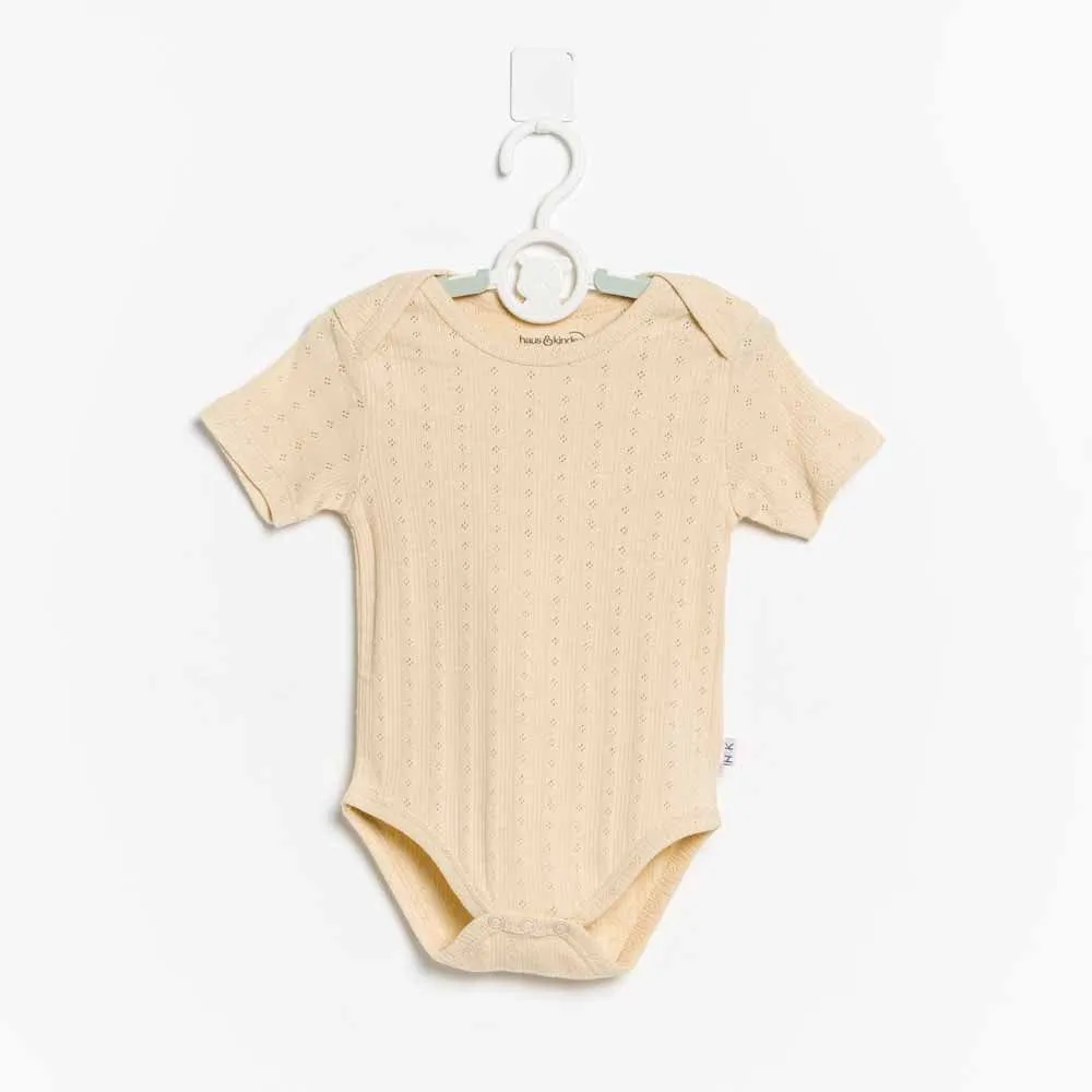 Baby Short Sleeve Onesies Pack of 2 , Unisex Collection
