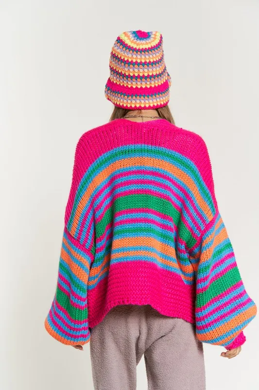 Chunky Sweater Cardigan