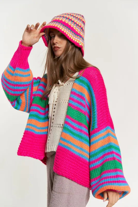 Chunky Sweater Cardigan