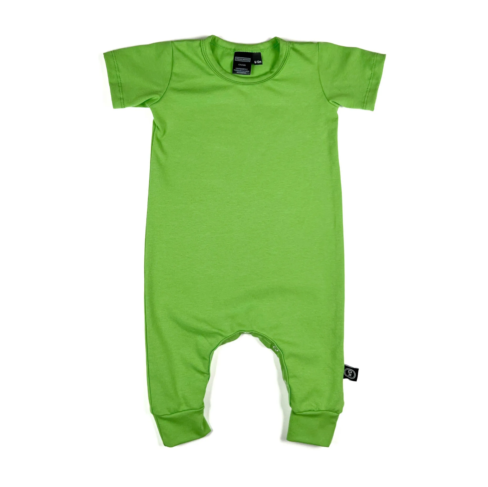 Infant Cotton Short Sleeve Lounge Romper