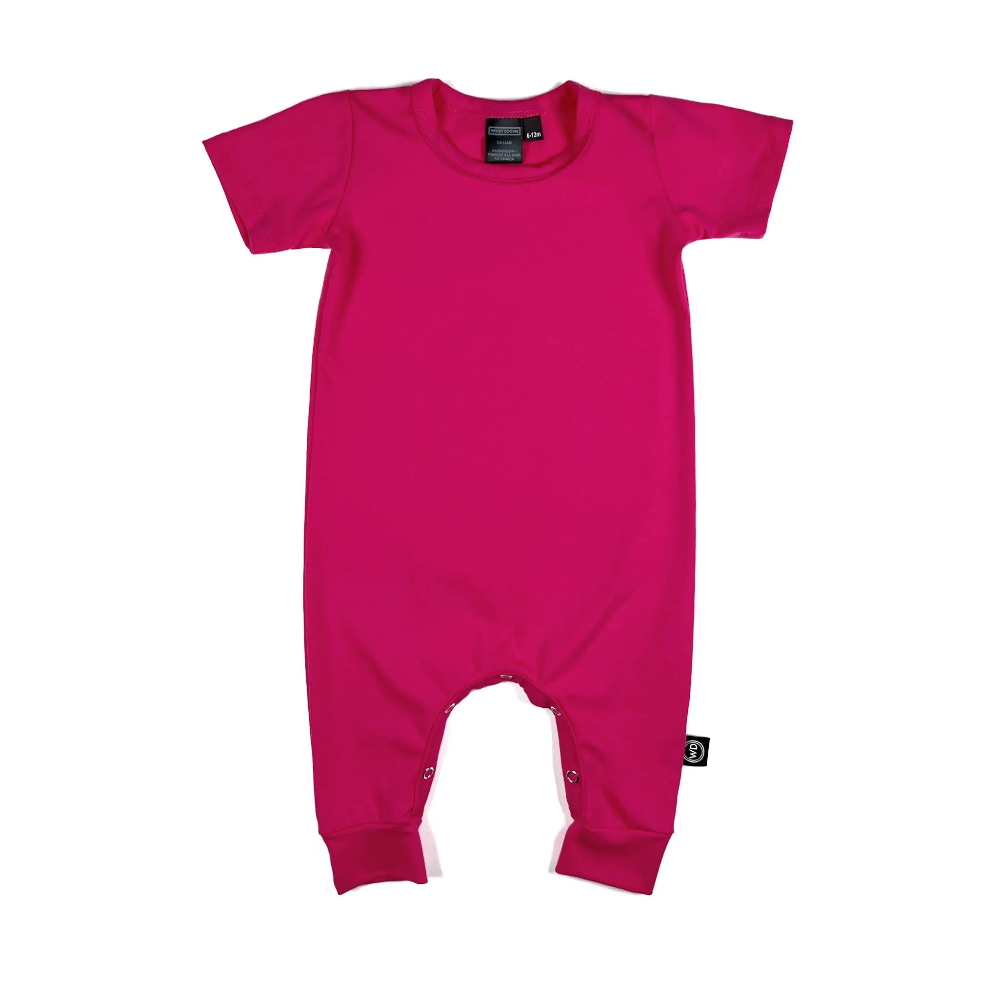 Infant Cotton Short Sleeve Lounge Romper