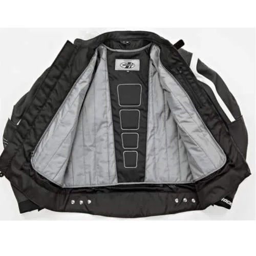Joe Rocket Meta-X Men's Black/White Leather/Textile Jacket