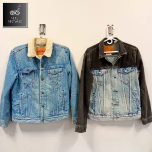 LEVI'S LEE DENIM JACKETS (LIGHT BLUE) - 13 PCS