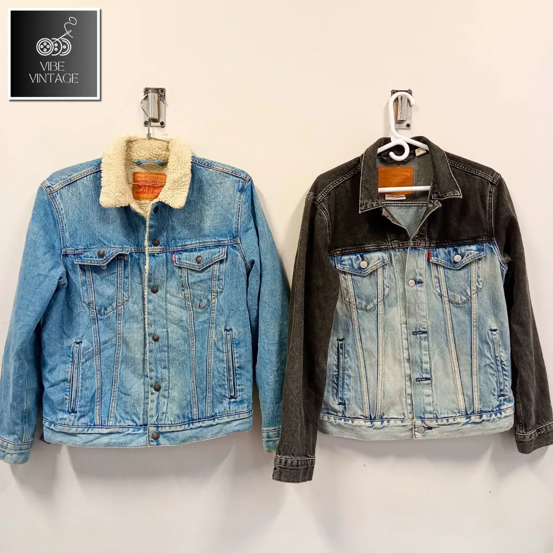 LEVI'S LEE DENIM JACKETS (LIGHT BLUE) - 13 PCS