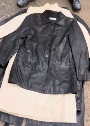 Longline Leather Jackets 5pcs
