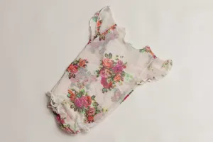 Mesh Bodysuit - Cream Floral