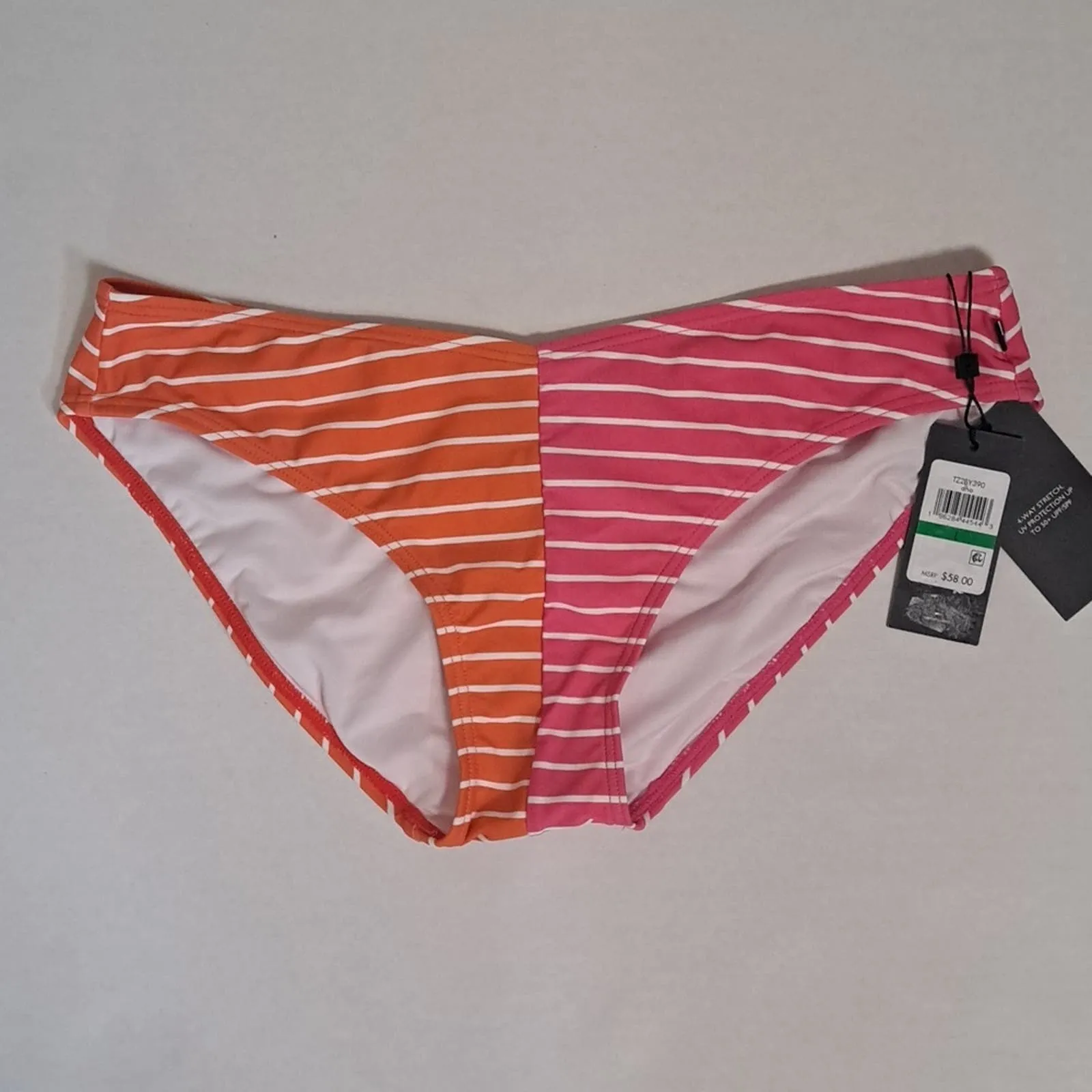 TOMMY HILFIGERSTRIPE HIGH-LEG BIKINI BOTTOM