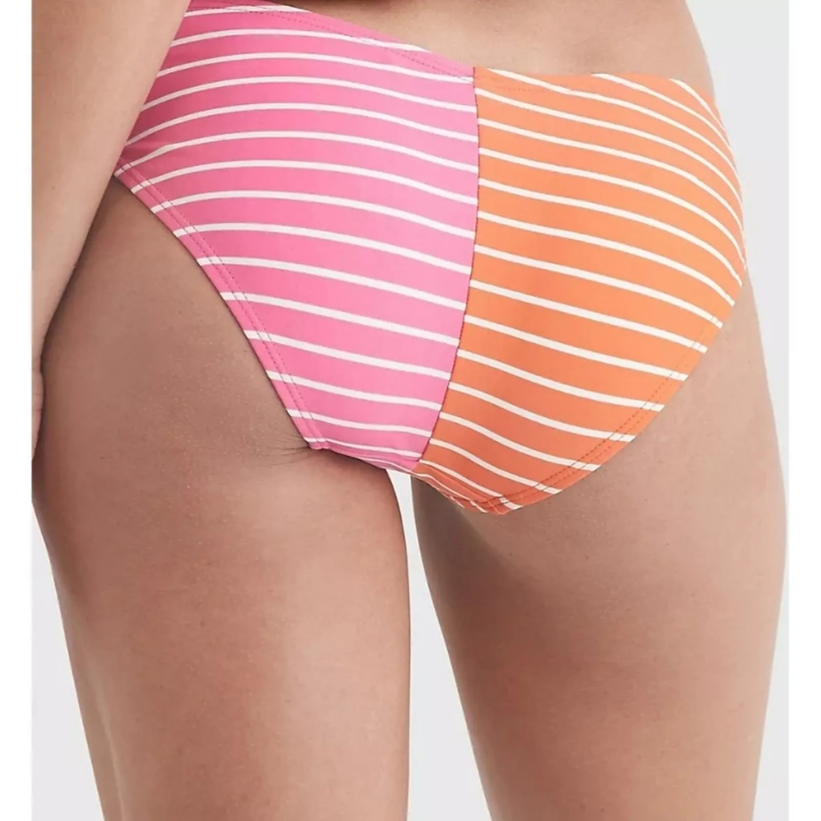 TOMMY HILFIGERSTRIPE HIGH-LEG BIKINI BOTTOM