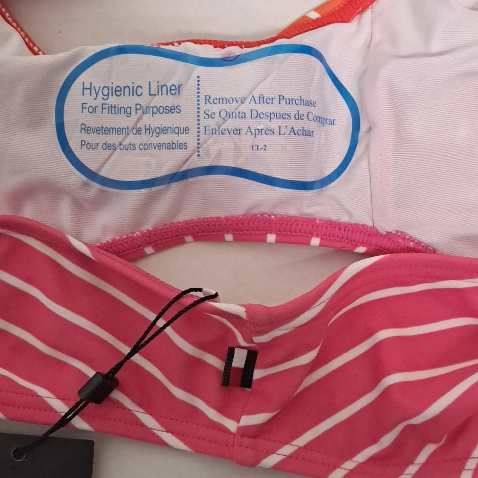 TOMMY HILFIGERSTRIPE HIGH-LEG BIKINI BOTTOM