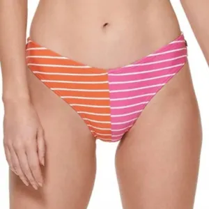 TOMMY HILFIGERSTRIPE HIGH-LEG BIKINI BOTTOM