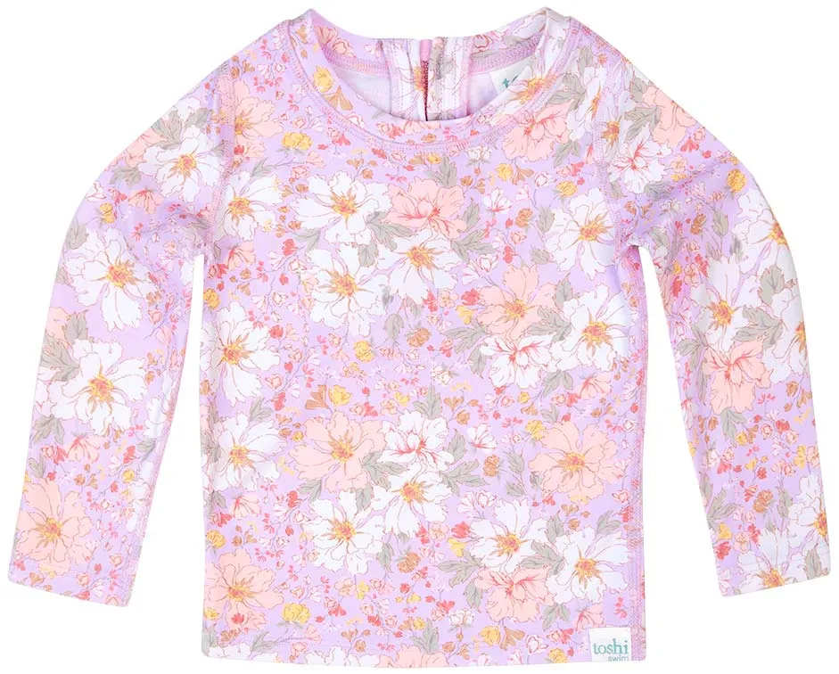 Toshi Swim Baby Rashie Long Sleeve Dahlia